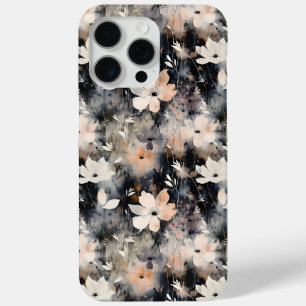 Elegant Floral Pattern - Chic Botanical Design iPhone 15 Pro Max Case