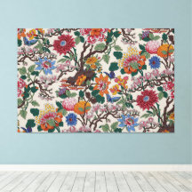 Elegant Floral Pattern Colourful Trendy Flowers