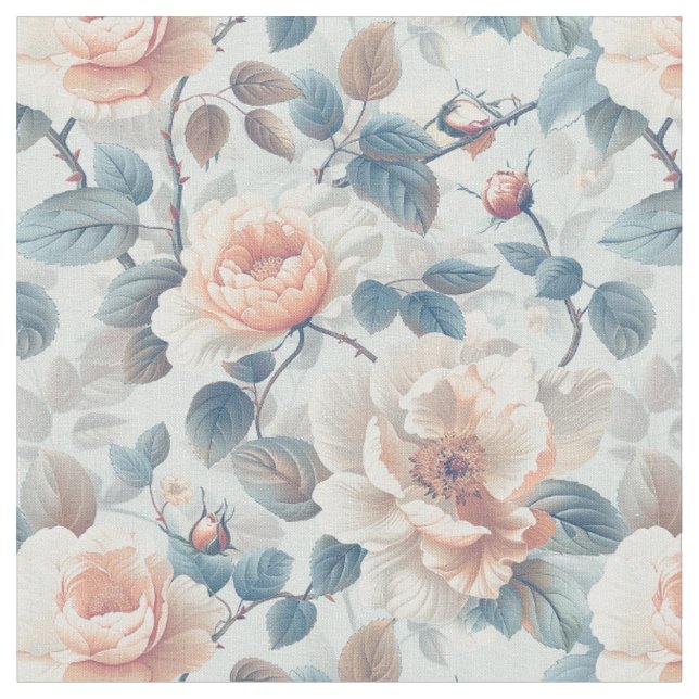 Elegant floral pattern. fabric (Close Up)