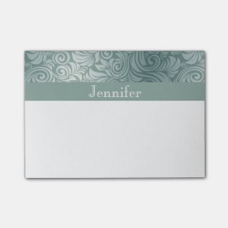 Elegant Floral Pattern Post-it Notes