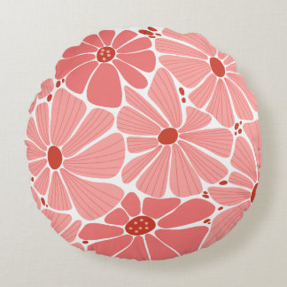 Elegant floral pattern throw pillows