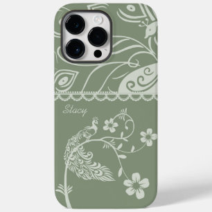Elegant Floral Peacock Case-Mate iPhone 14 Pro Max Case
