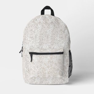 Elegant Floral Personalised Wedding Backpack
