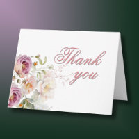 Elegant Floral Photo Any Year Birthday