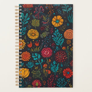 Elegant Floral Planner