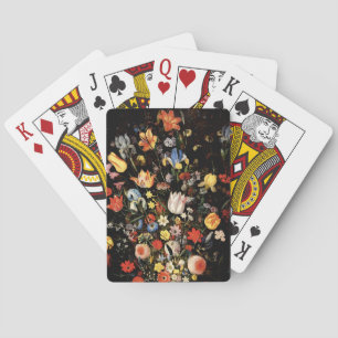 Elegant Floral Playing Cards