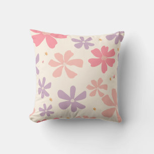 Elegant Floral Print Botanical Art for Nature Love Cushion