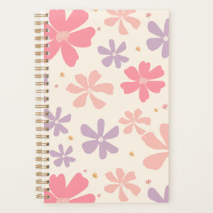 Elegant Floral Print Botanical Art for Nature Love Planner