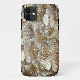 Elegant Floral Rose Petal Pattern  iPhone 11 Case