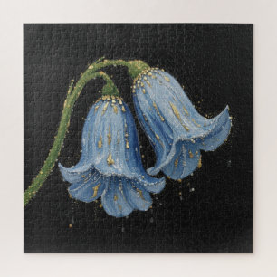 Elegant Floral Surface – Textured Flower Beauty Jigsaw Puzzle
