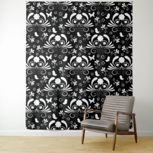 Elegant floral tapestry