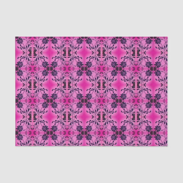 Elegant Floral Tissue Paper Rose (Front)