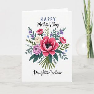 Elegant Floral Tribute Card