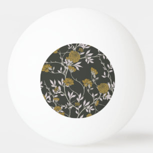 Elegant floral: vintage pattern design. ping pong ball