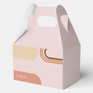 Elegant Floral Wedding Favor Box