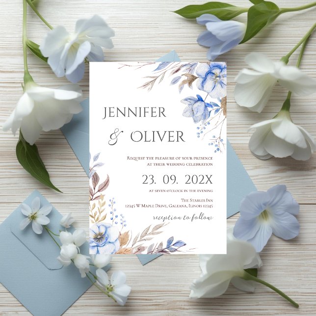 Elegant Floral Wedding Invitation (Creator Uploaded)