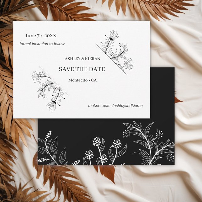Elegant Floral Wedding Save the Date (Creator Uploaded)