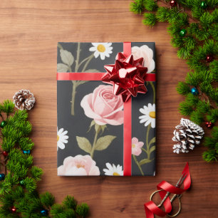 Elegant Floral Wrapping Paper