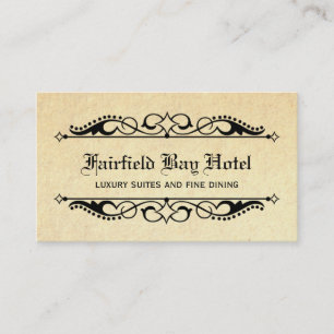 Elegant Flourish Business Card
