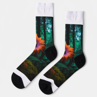 Elegant Flower Crew Socks to Elevate Your Style!"