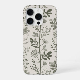 Elegant Flower Garden Reverie Modern Botanical iPhone 16 Pro Case