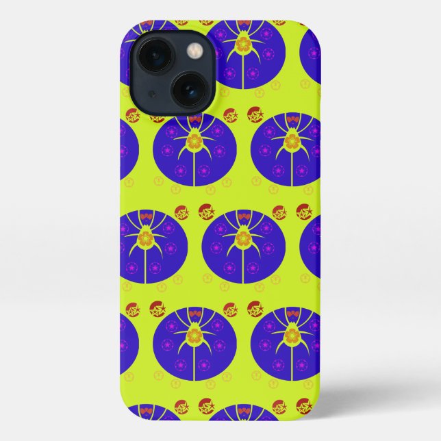 elegant flower iPhone case (Back)