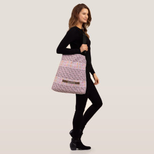 Elegant Flower Watercolor Customise Crossbody Bag