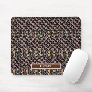 Elegant Flower Watercolor Customise  Mouse Pad