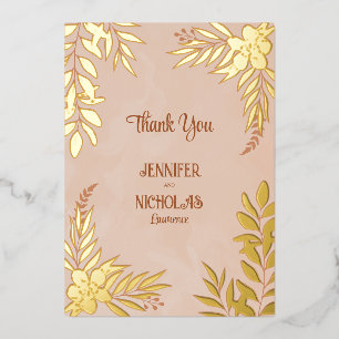 Elegant Flowers And Leaves Ornaments for Wedding