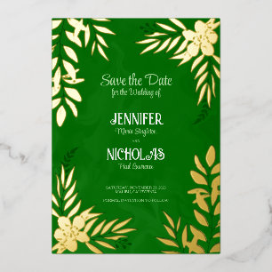 Elegant Flowers And Leaves Ornaments for Wedding F