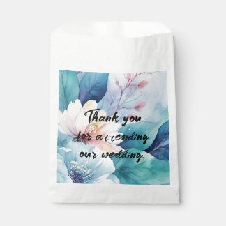 Elegant Flowers Favour Bags