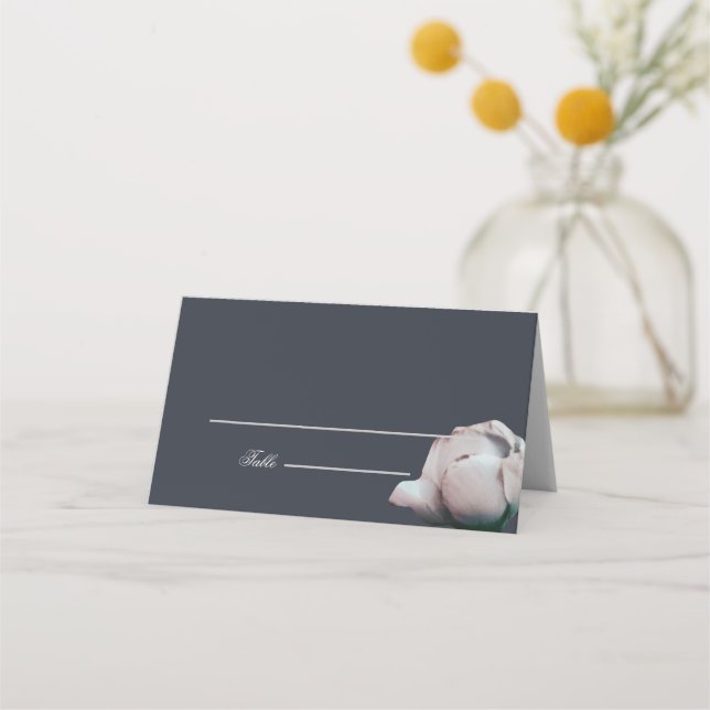 Elegant folded place card (Front)