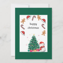 Elegant Foliage Christmas Dinner Party Invitation,