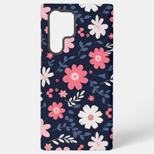 Elegant Folk Art Flower Samsung Galaxy Case