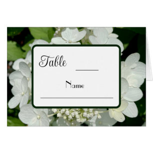 Elegant Forest Green and White Hydrangea  Wedding 
