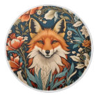 Elegant Fox William Morris Inspired Floral