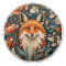 Elegant Fox William Morris Inspired Floral