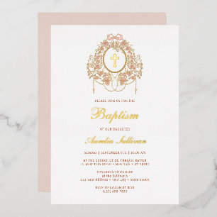 Elegant Frame Holy Cross Baptism