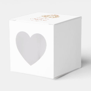 Elegant Frame Holy Cross Baptism Heart Favour Box