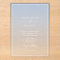 Elegant French Blue Gradient Acrylic Wedding