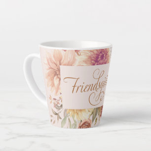 Elegant Friendsgiving Entertaining Latte Mug