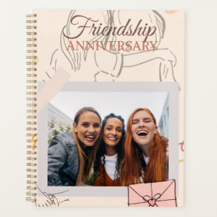Elegant Friendship Party Celebration with Photo Planner