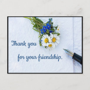 Elegant Friendship Postcard