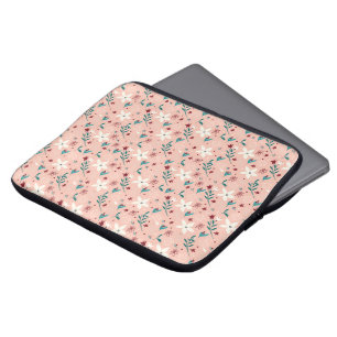 Elegant froral Pink Laptop Sleeve