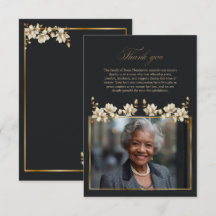 Elegant Funeral White Magnolia Gold Leaves