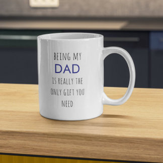 Elegant Funny Dad Fathers Day  Coffee Mug