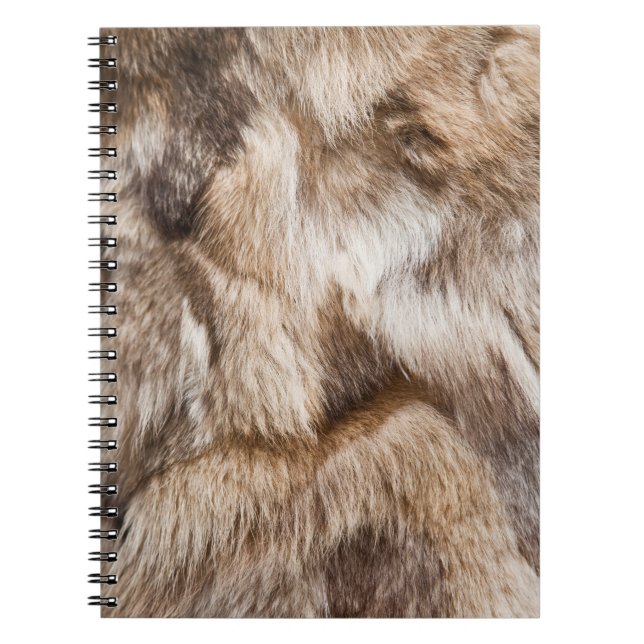 Elegant fur texture notebook (Front)