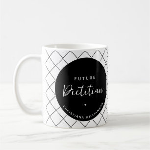 Elegant Future Dietitian Personalized Coffee Mug