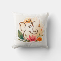 Elegant Ganesha Lotus Diwali