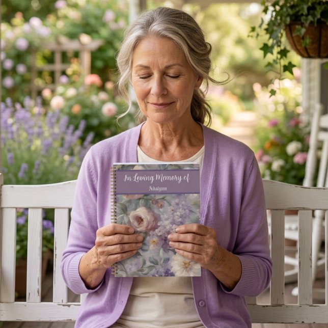 Elegant Garden Memorial Gift for Grieving Mother Notebook (Elegant Garden Memorial Gift for Grieving Mother Notebook)